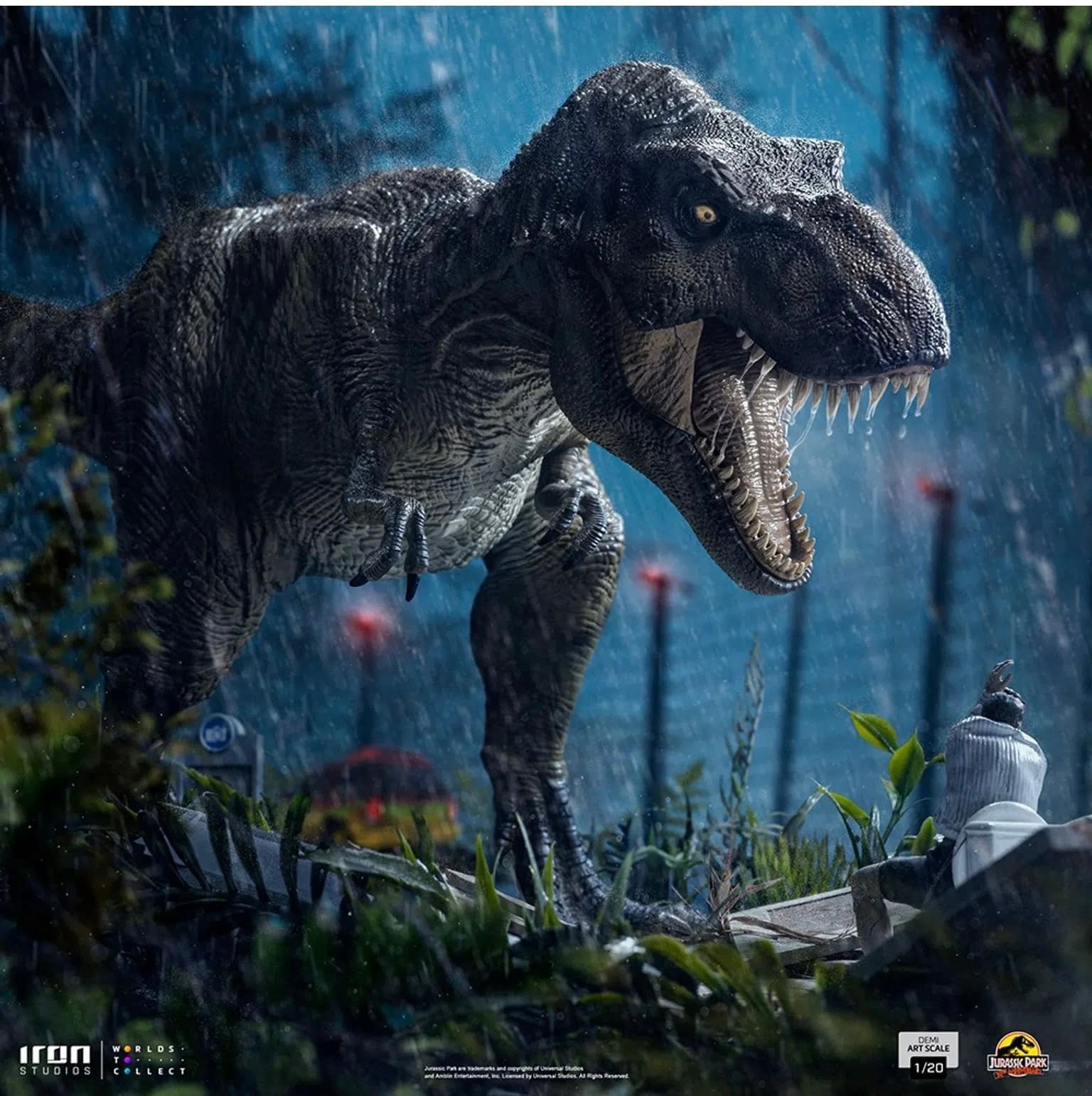  T Rex Jurassic Park – Jurassic Park T Rex Scene – LOQG Motiv 