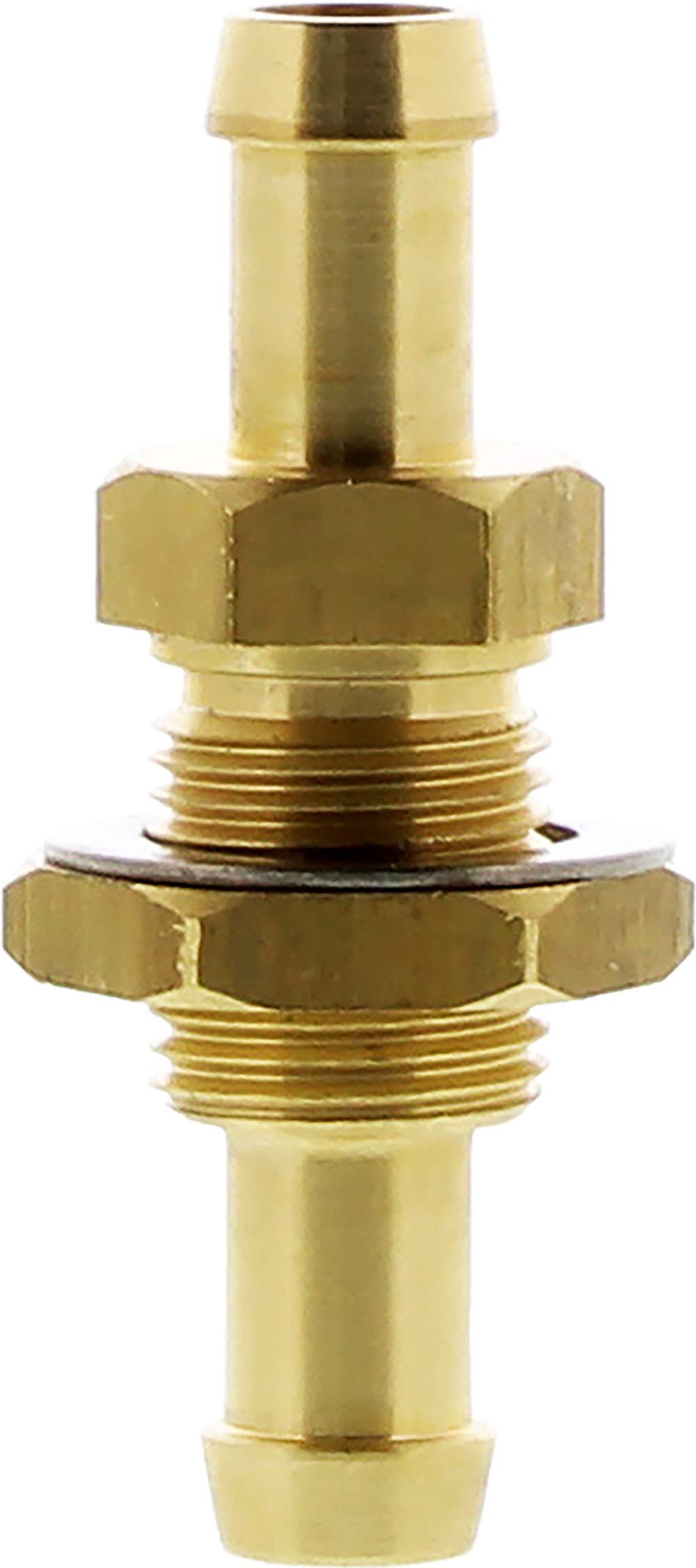  Seasense Thru-Bulk Head Fuel Fitting 3/8-Inch Brass, Fuel Tanks Illustration 