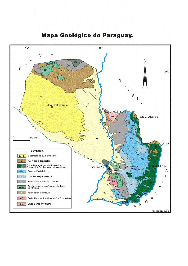  Geology of Paraguay - Wikipedia Motiv 