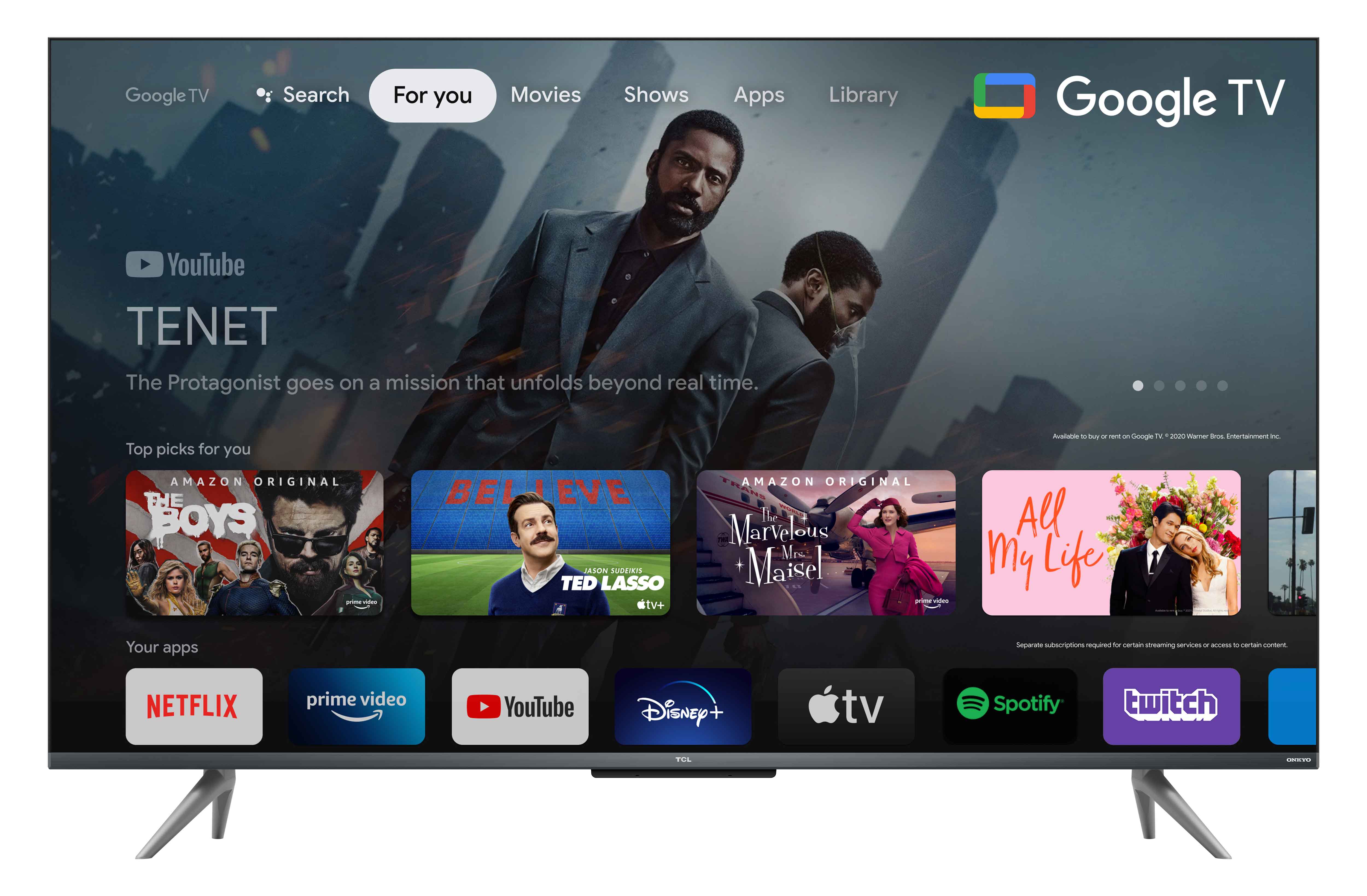  Foto zu TCL 4K QLED TV - 43 inch Smart TV - C735 - TCL Europe 