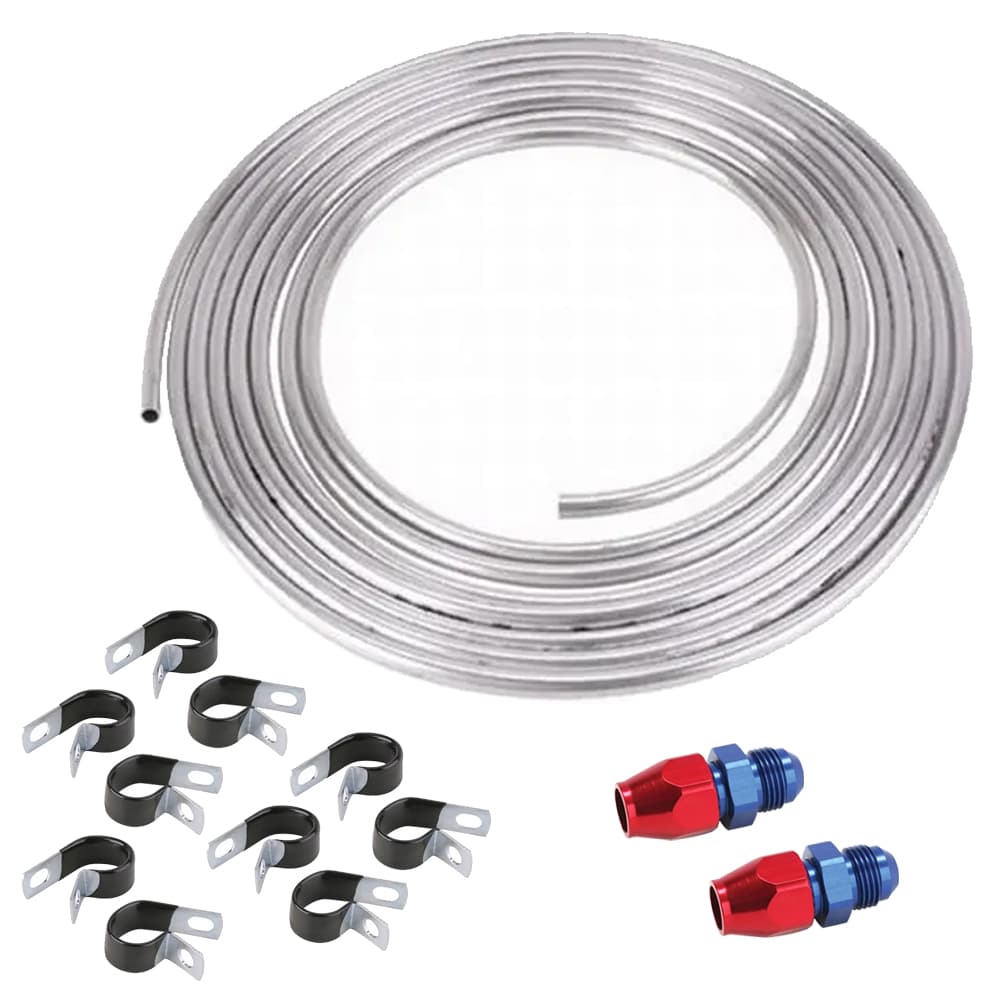  Braided Fuel Line, Fuel Hose, Steel Fuel Line Motiv 