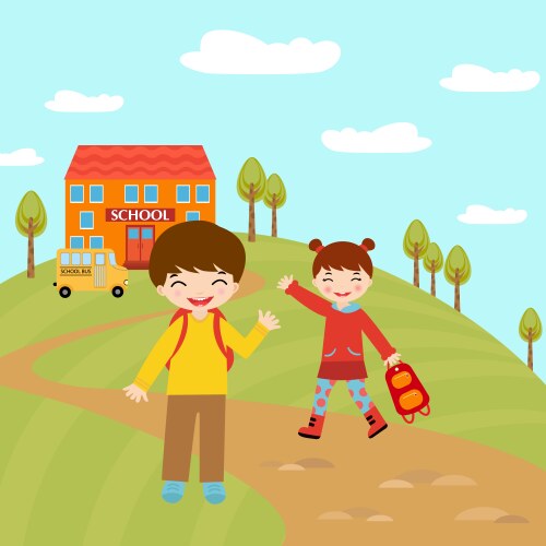  School Kids Vector Images (over 280,000) Bildidee 
