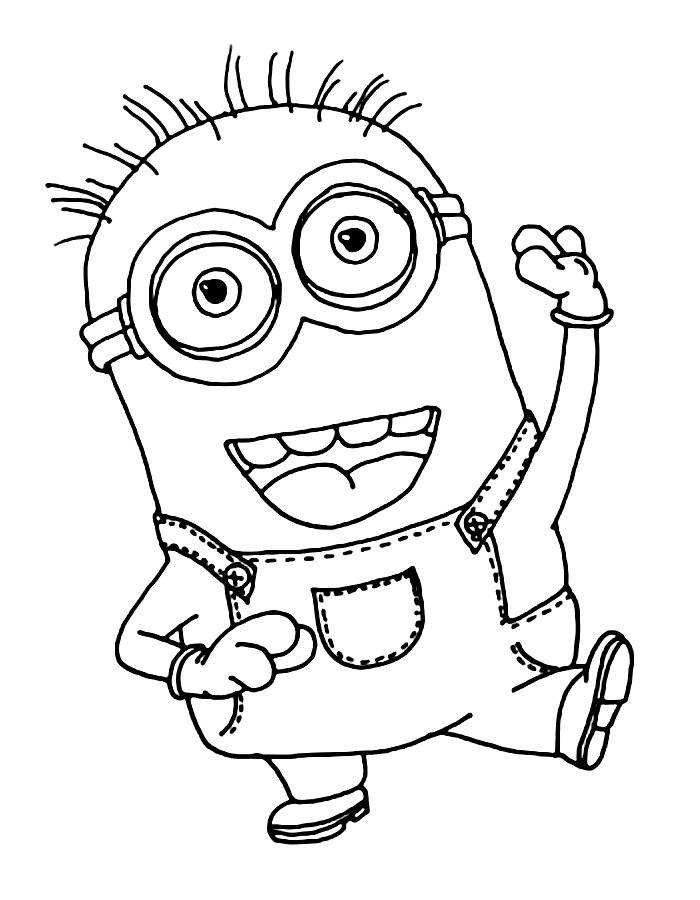  Foto zu Minions Coloring Pages (Free Printable PDF) 