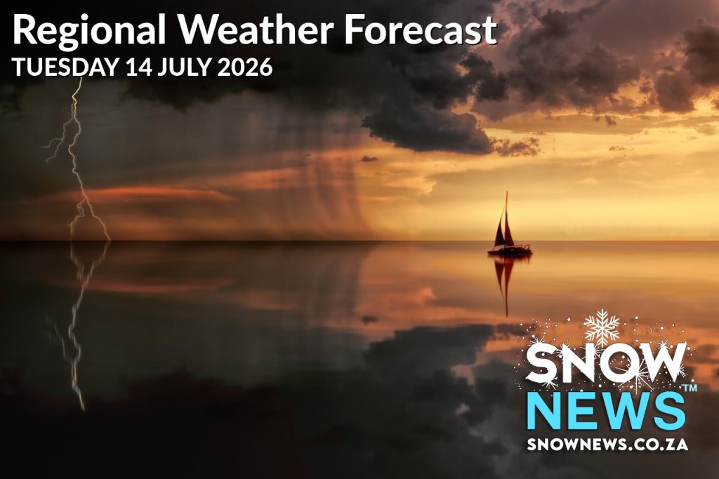  Provincial Weather Outlook from SAWS Tuesday 14 July 2026 - Snow News Bildidee 