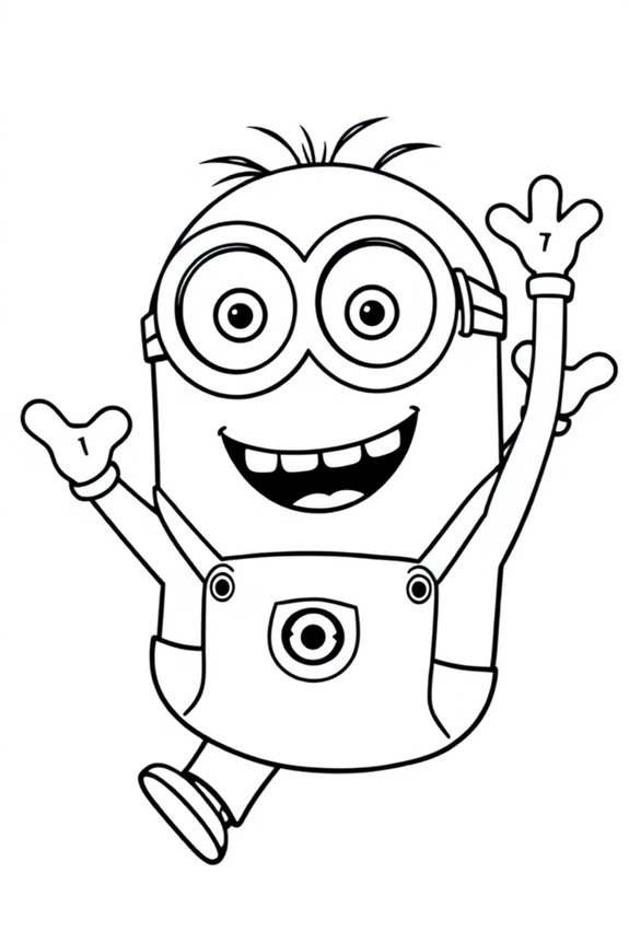  Foto zu 10 Free Printable Minion Coloring Sheets for Kids 