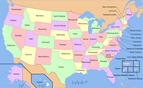  Geography of the United States - Wikipedia Illustration 