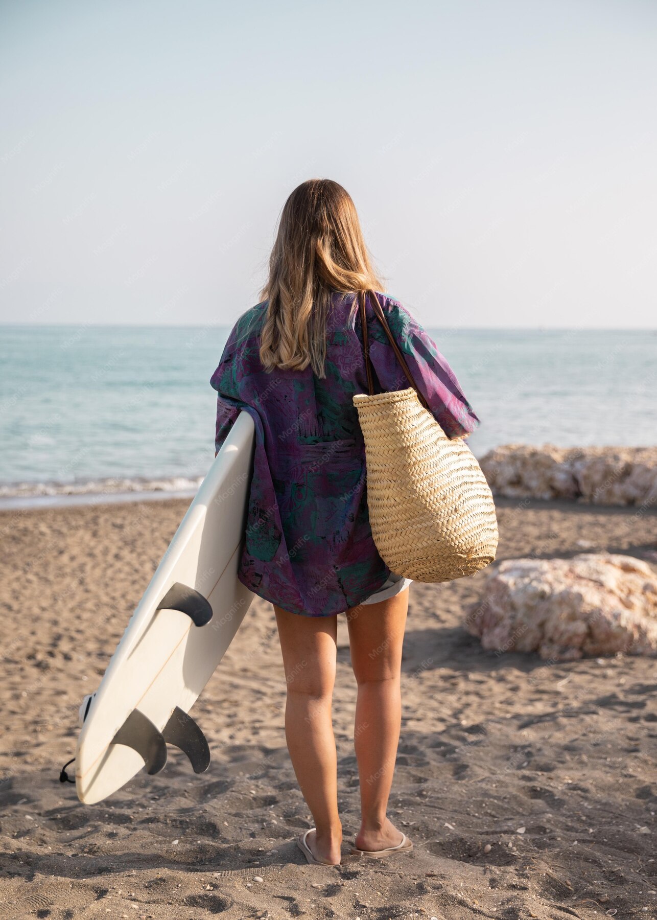 Free Photo | Beautiful woman at beach concept