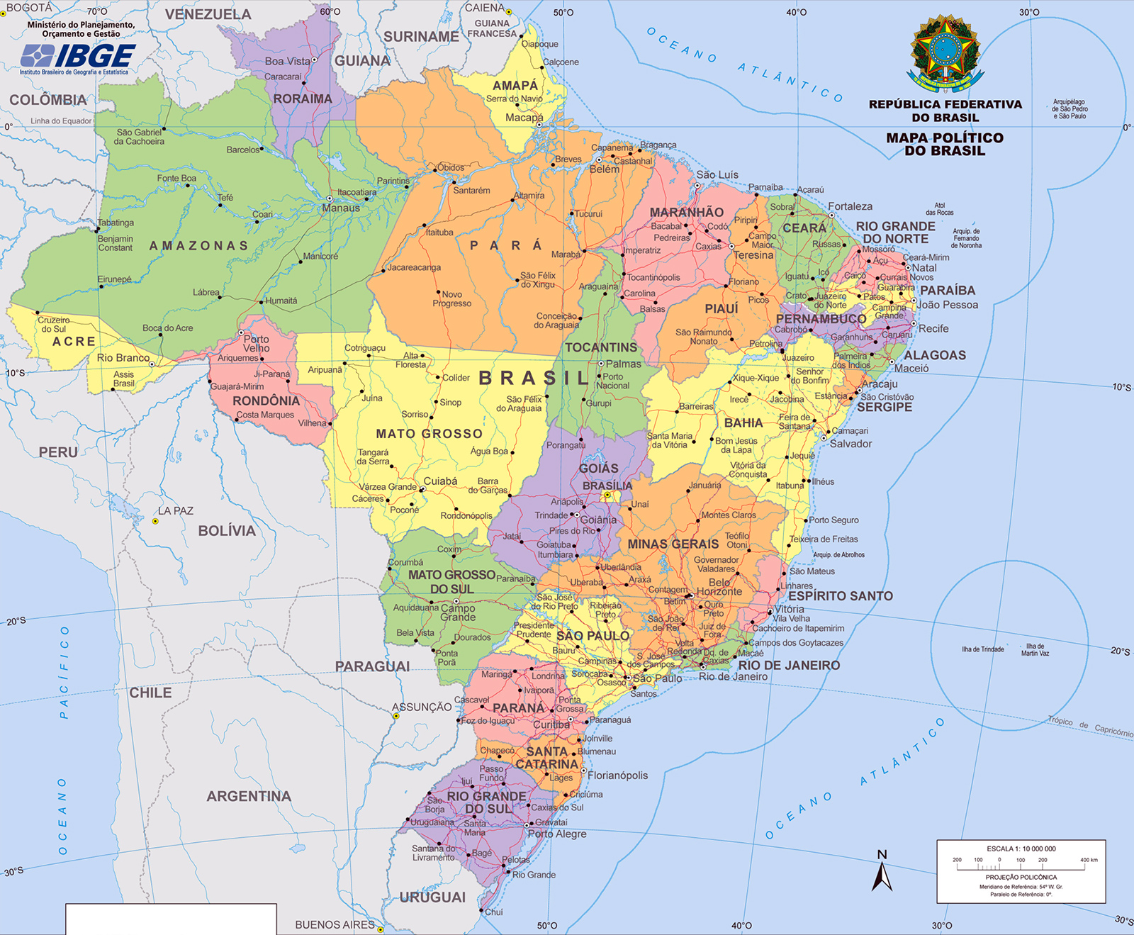  Mapa do Brasil, tudo sobre o Mapa do Brasil e Imagem do Mapa do Brasil Motiv 