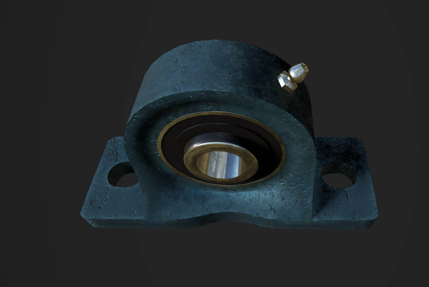  Pillow Block Bearing - 3D Model by SimonTGriffiths Motiv 