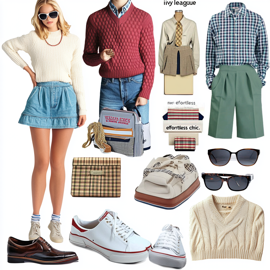  Foto zu Preppy Outfit Ideas Guide: Chic Ideas for All Seasons - First Fashion 
