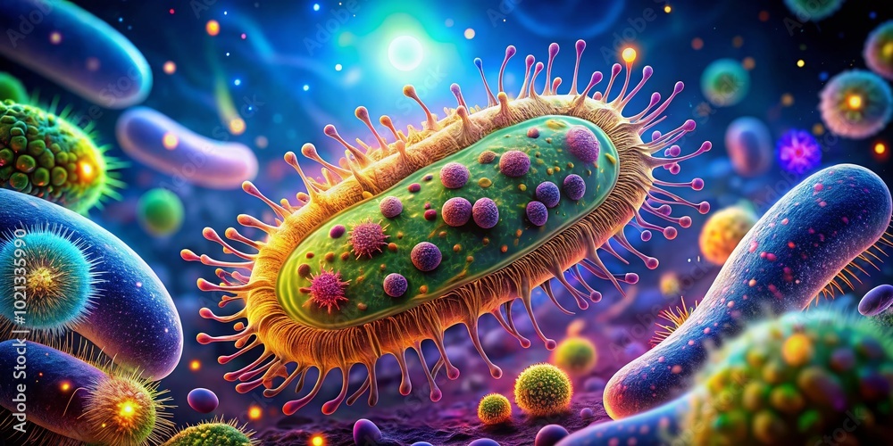 Free Number 16 Worksheets Detailed Labeled Diagram Of Bacteria Cell Structure For Educational …