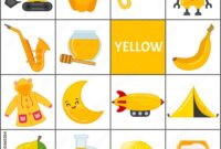 Cartoon Kindergarten Classroom Background Yellow Things Images 159 Things That Are Yellow In English • 7esl
