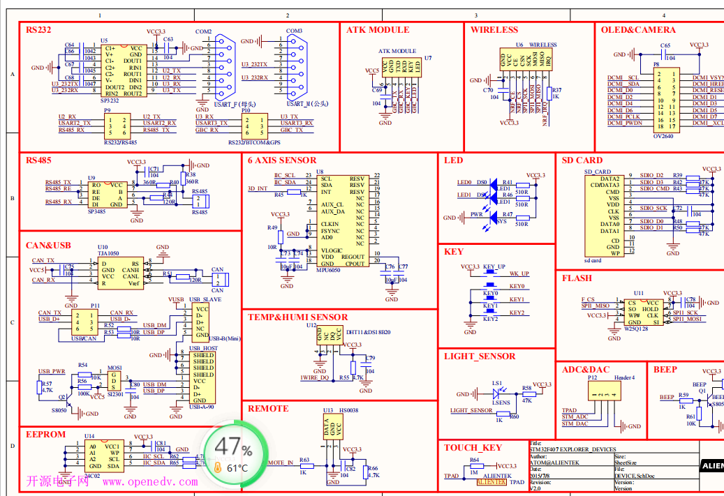 Az Alphabet Worksheet Stm32f407单片机开发板pdf原理图+ad集成封装库+主要器件技术手册资料: 器件手册： Am- 电路图下载