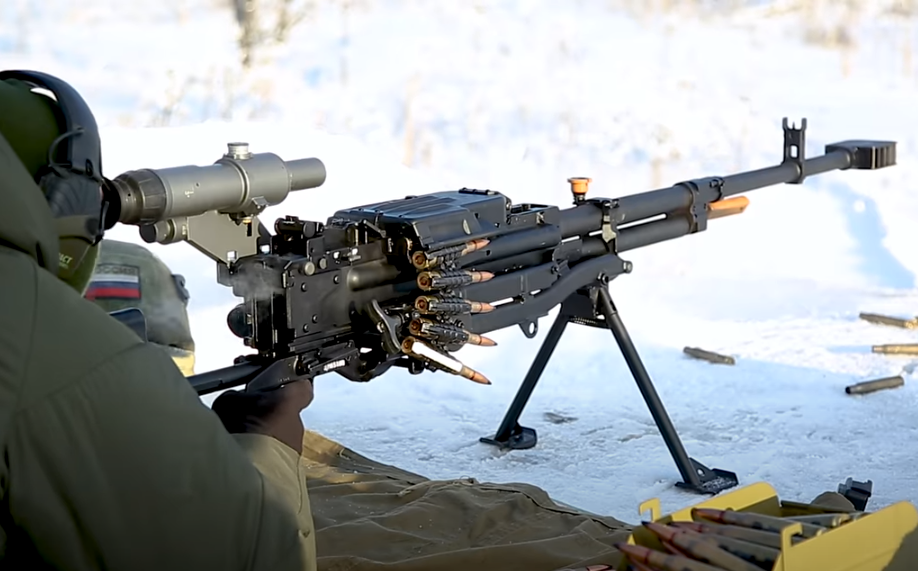 M3 316 Stainless Lag Bolt Uses Heavy Machine Gun "kord" Received A Special Optical Sight