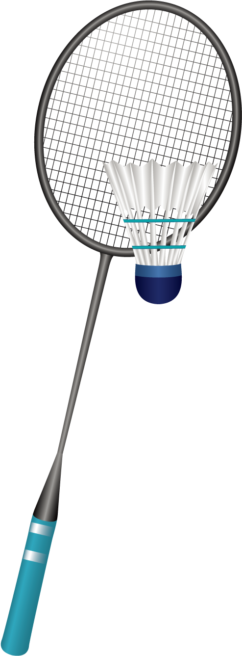 White Tiger Drawing Download Vector Badminton Png Download