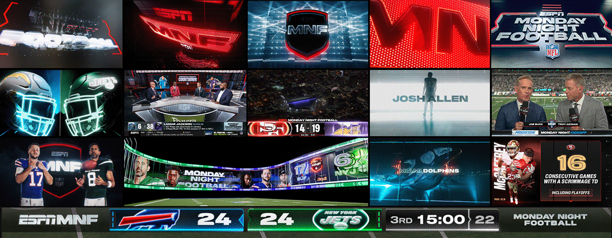  Foto zu ESPN - Monday Night Football :: Behance 