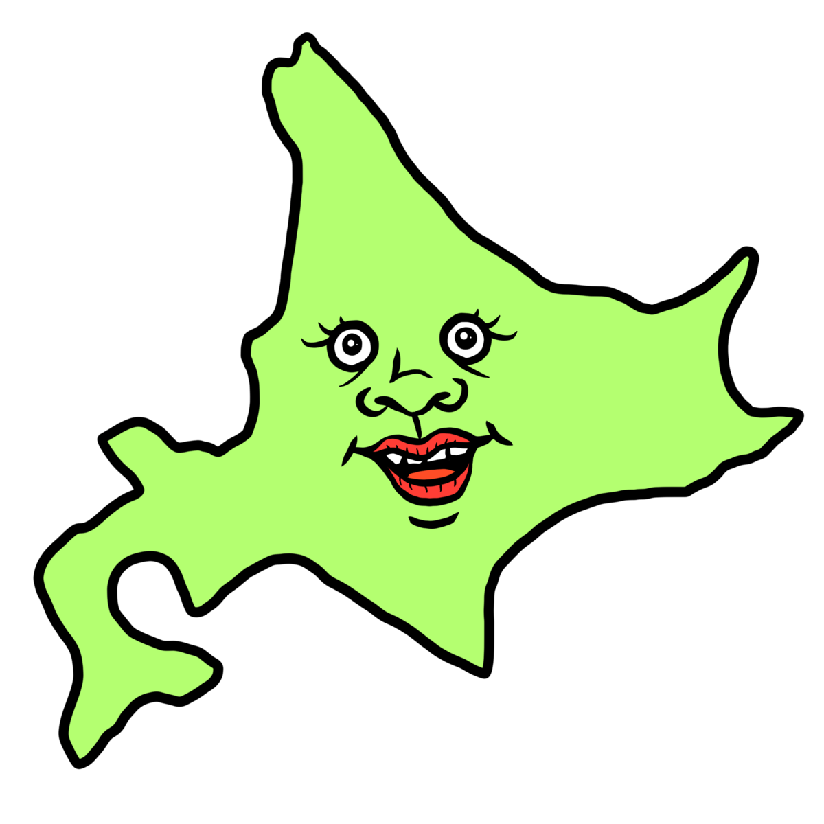 かわいい北海道 のイラスト - ホビヲノエ