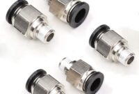 3/8 Inch Galvanized Air Fitting Specification Joroy 3/8 High Flow Air Hose Fittings, Industrial M-type Plug, 3/8 Inch