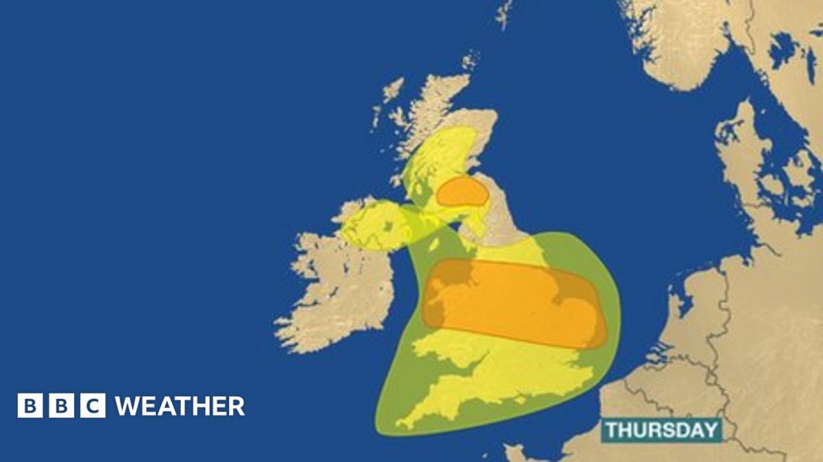  Storm Doris to bring disruptive weather to the UK - BBC Weather 