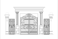 South Africa News Today Latest – Huge gate with three entrances dwg cad block free download South Africa News Today Latest – Huge gate with three entrances dwg cad block free download