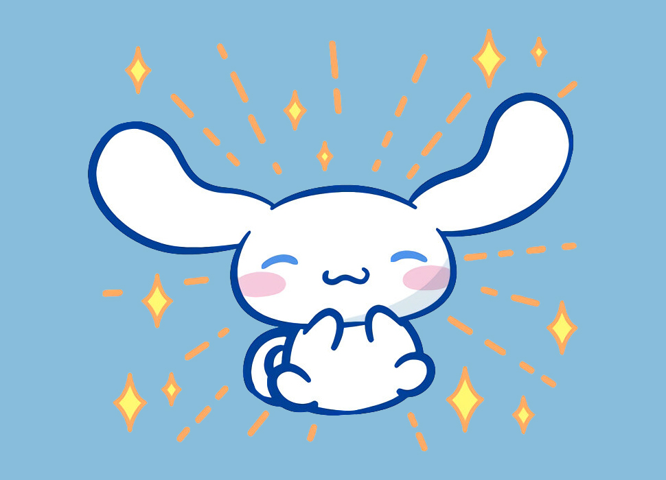 Letter P Cut And Paste Cinnamoroll And My Melody Coloring