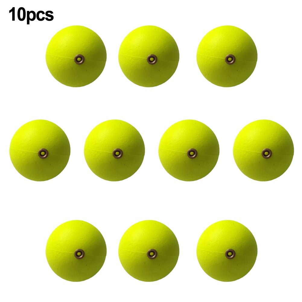 Floating Bobbers 10pcs Ball Foam Buoyancy Balls EVA Foam Fishing