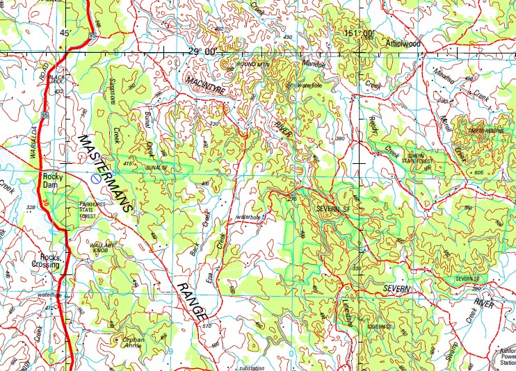 Ultimate Decor Wellness Free In Switzerland Inverell 1-250,000 Topographic Map