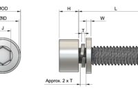 M4 Stainless Steel Wheel Bolt Installation m4 X 40mm Phillips Pan Head Sems Screws