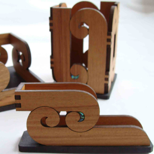 Easy Learning Worksheet Simple In Germany Wooden Business Card Holder/stand