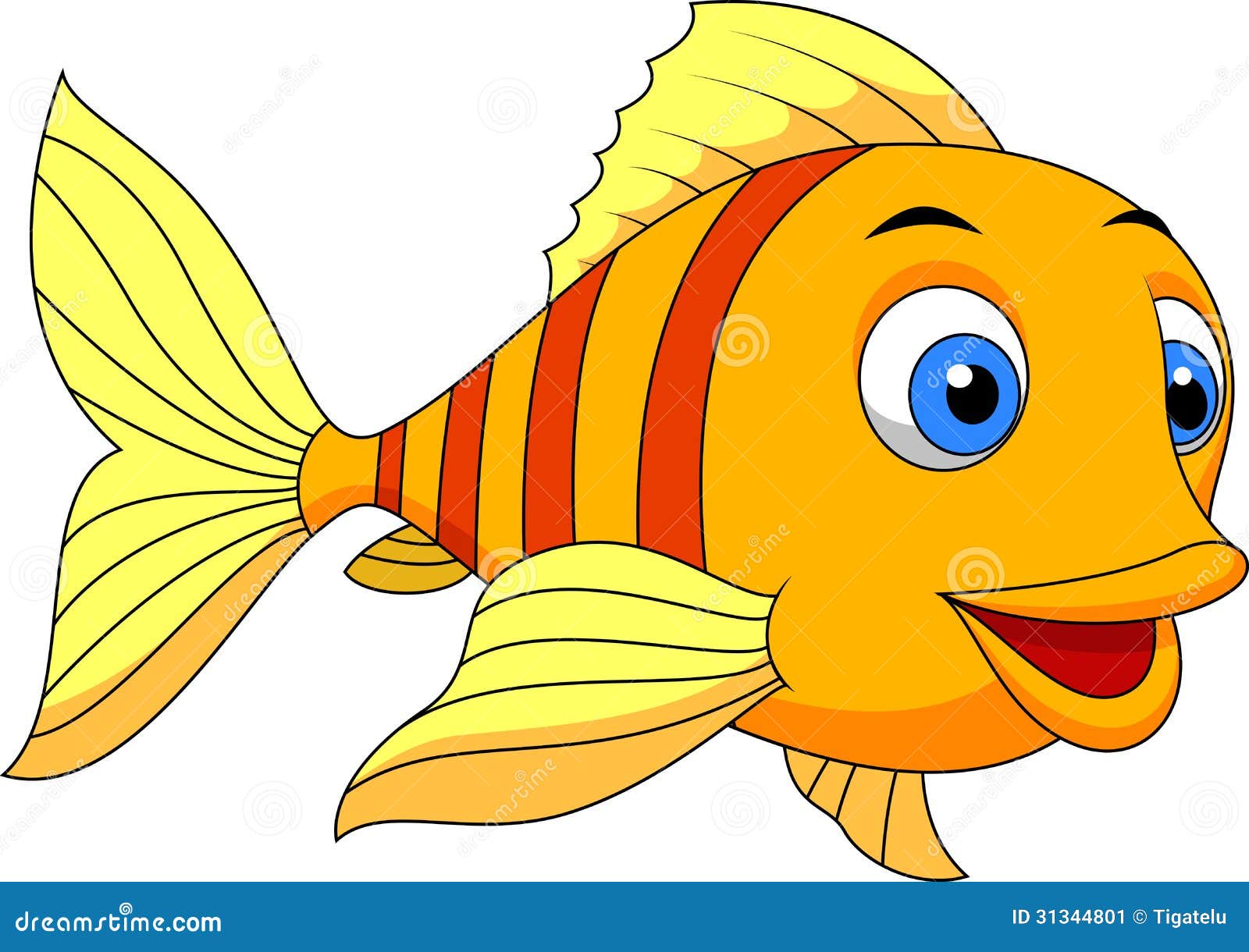 Easy Healthy DIY Crafts Ideas In USA Cute Fish Blowing Bubbles Illustration Vector Stock Photography