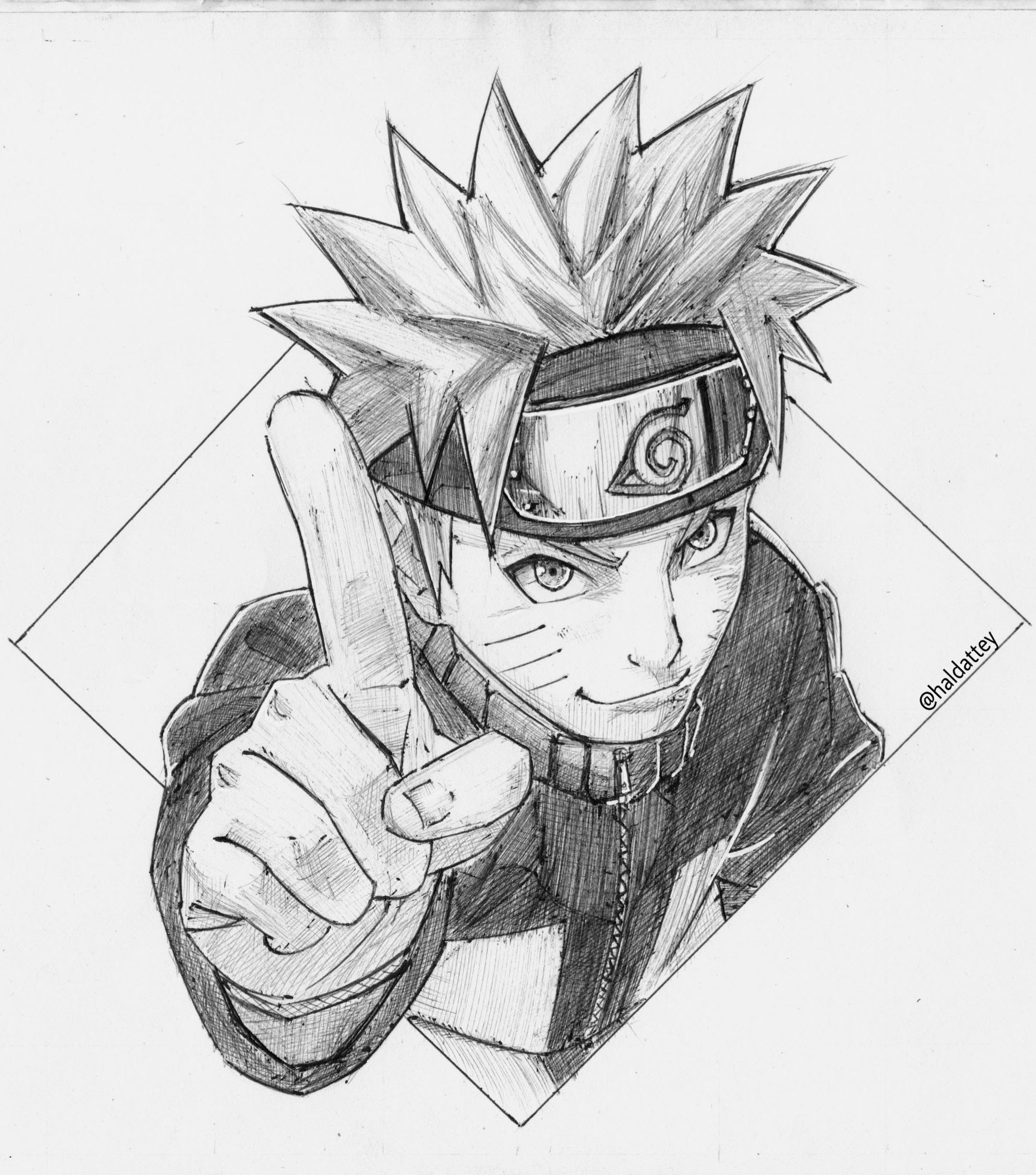 Alphabet Coloring Pages For Preschoolers My Ballpoint Pen Drawing Of Naruto!