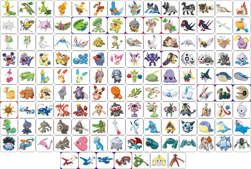 Ultimate Decor Pet Care Printable In Germany Pokemon Hoenn Region List By 98bokaj On Deviantart