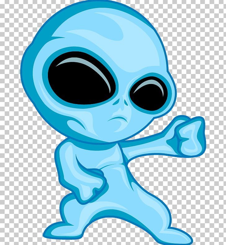 Letter B Cut And Paste Worksheets Wall Mural Cute Green alien cartoon