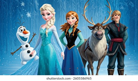  Foto zu 768 Disney Frozen Character Royalty-Free Images, Stock Photos 
