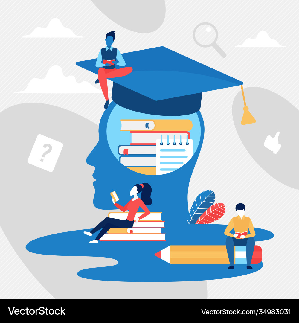 3/8 Inch Zinc Plated Push To Connect Fitting Dimensions Education Concept With Cartoon Learning Reading Vector Image