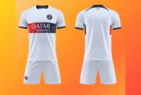 South African Football Fixtures Today – Psg 2023- away / set jersey and short psg away / white paris saint …