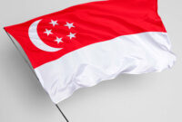 3/8 Inch Galvanized Hydraulic Fitting Compatibility Flag Of Singapore Singapore National Flag Table Flag