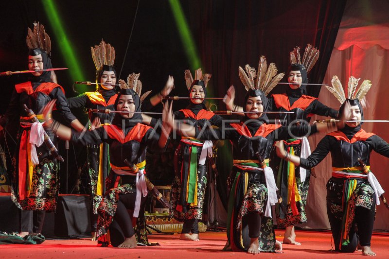 3d Animal Craft For Kids Lomba Tarian Tradisional Dayak Kalteng