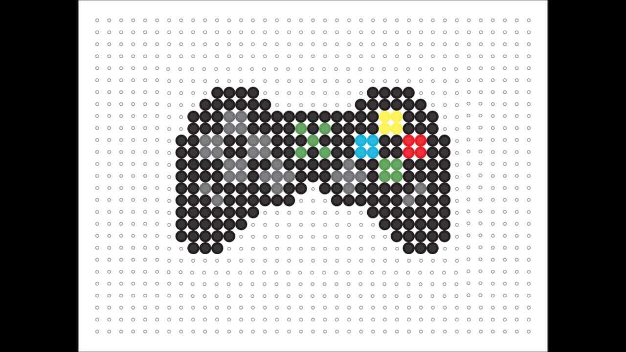 Othniel The Lion Of God Gaming/ hama beads/ Gameboy/ Retro
