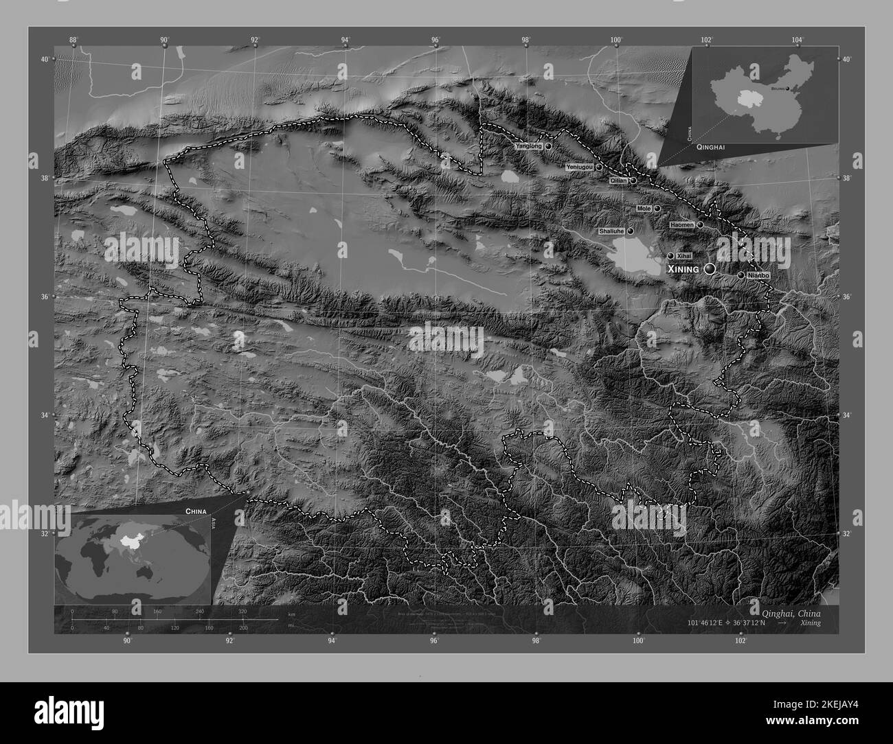 Ultimate Productivity Pet Care Tips In Germany Qinghai, Province Of China. Bilevel Elevation Map With Lakes And Rivers …
