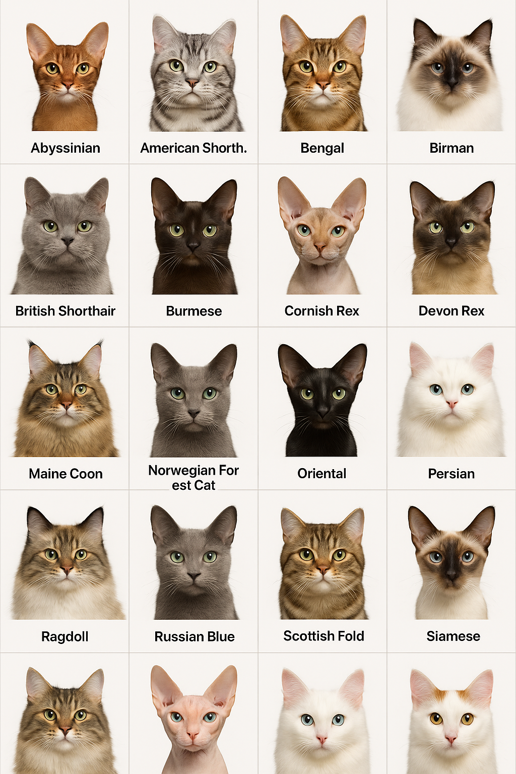  Best 13 What Kind Of Cat Do I Have? A Guide To Identifying Cat Breeds Bildidee 