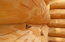  Log house - Wikipedia Motiv 