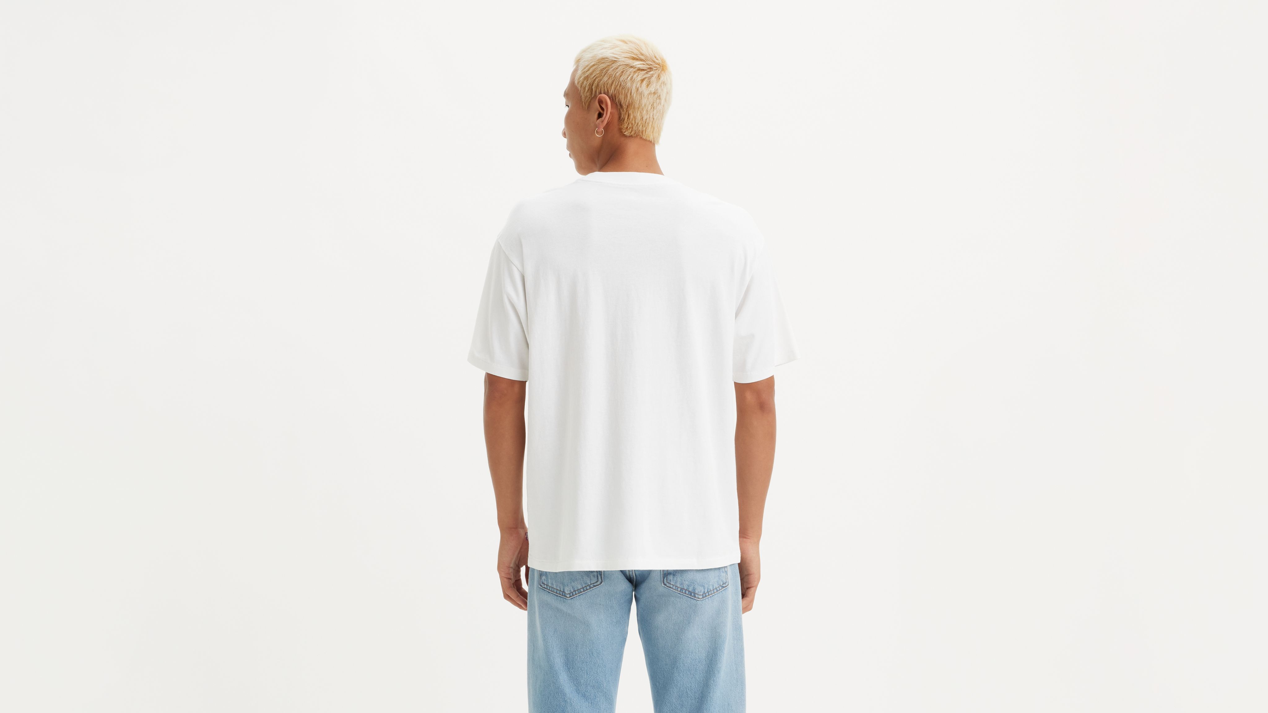 Relaxed Fit Vintage Batwing Graphic T-shirt - White | Levi's® CA