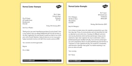  Foto zu What is a Formal Letter? - Twinkl 