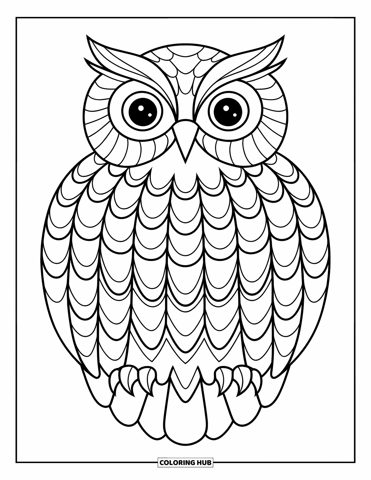  140+ Animal Mandala Coloring Pages for Kids & Adults (Free) Motiv 