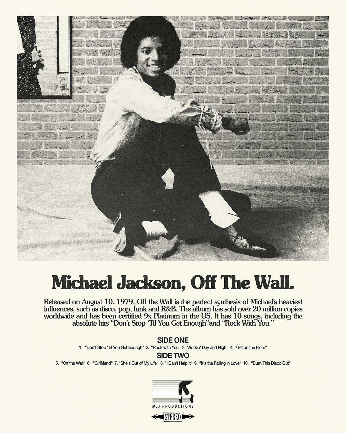  Foto zu MICHAEL JACKSON - OFF THE WALL on Behance 