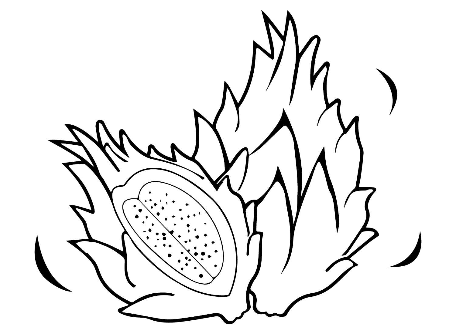  Buah Naga Putih 
