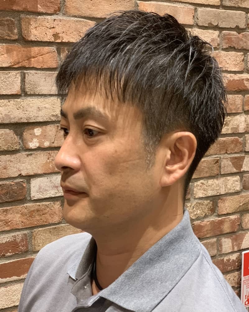 メンズ ツーブロック｜ヘアカタログ｜|高級理容室 床屋 ヒロ銀座ヘアーサロン
