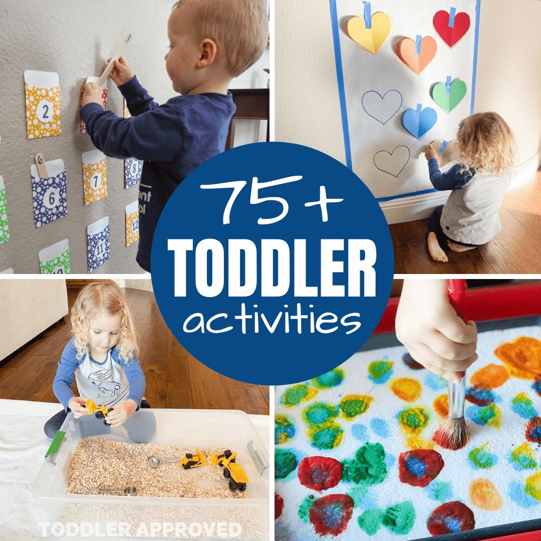  Foto zu The Best Simple Toddler Activities - Toddler Approved 