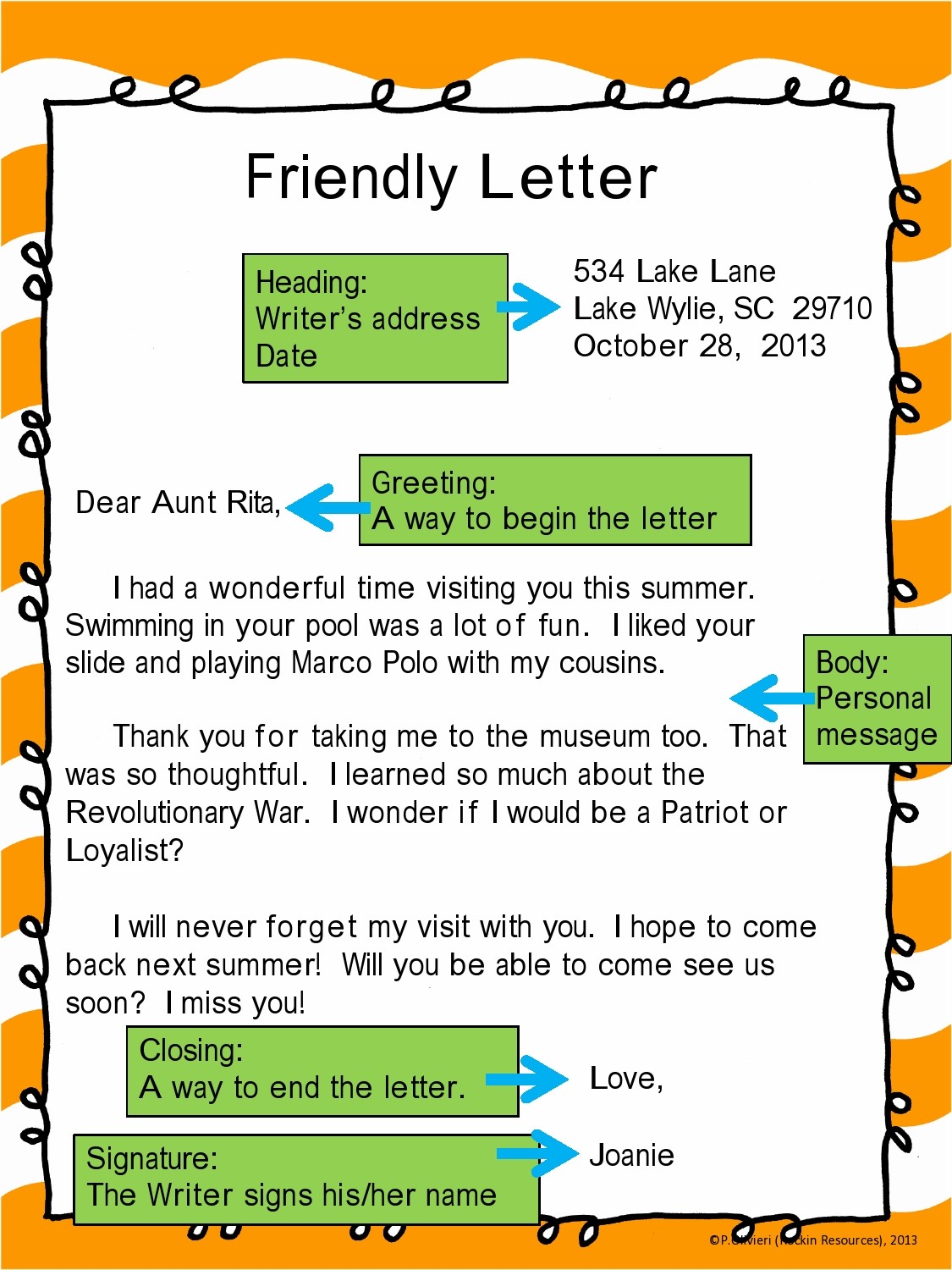  40 Best Friendly Letter Format Examples ᐅ TemplateLab Motiv 